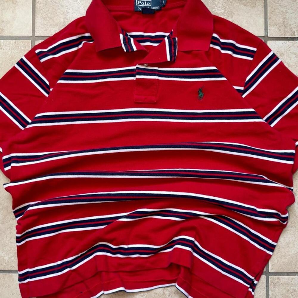 Polo by Ralph Lauren Short Sleeve Polo Shirt - Size L